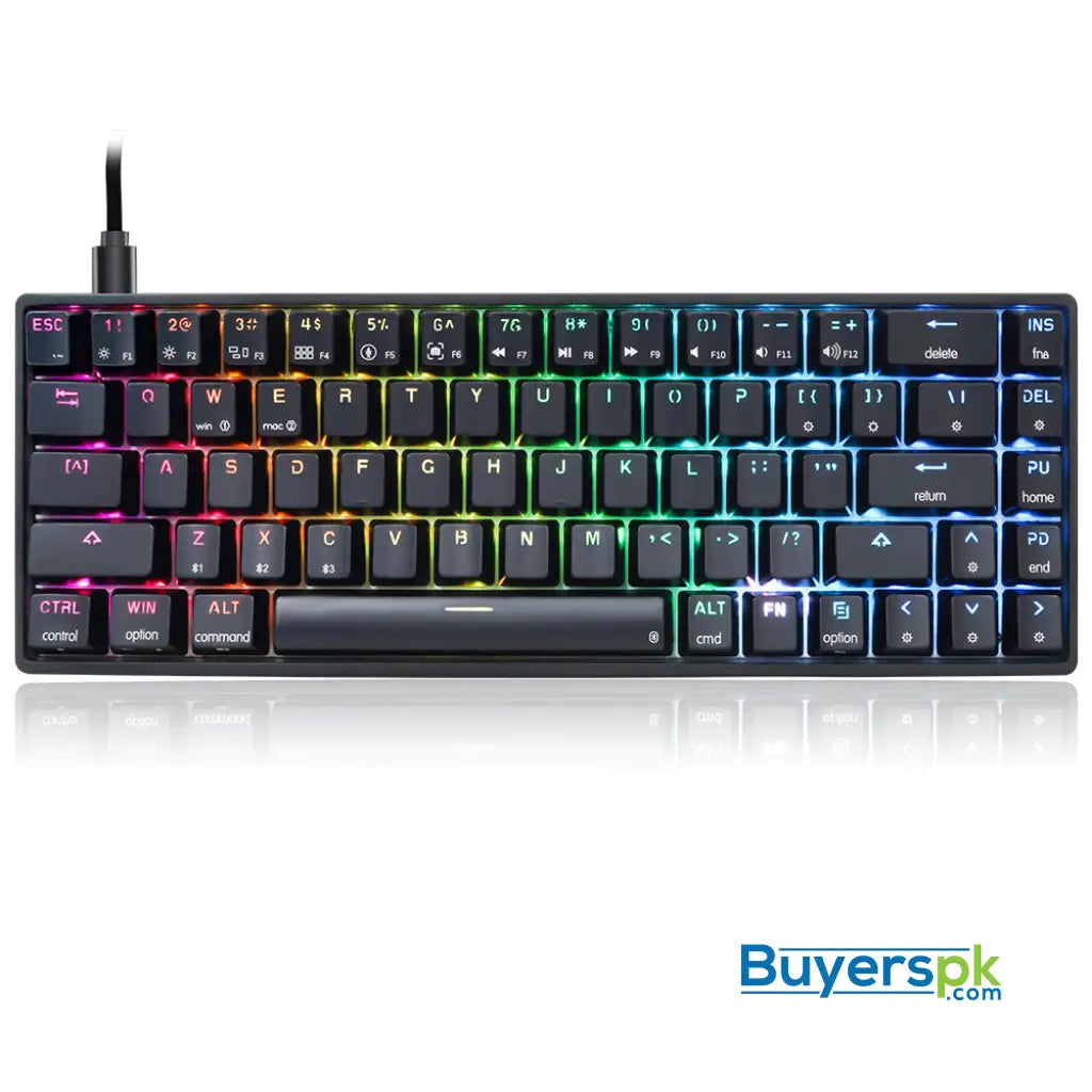 Sk68s Black (abs Keycaps) Switches: Yellow - Gaming keyboard Price in Pakistan Sk68s Black (abs Keycaps) Switches: Yellow - Gaming keyboard Price in Pakistan